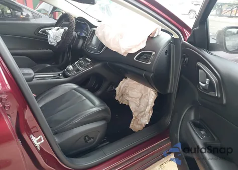 2017 Chrysler 200 Limited Platinum z USA, uszkodzony, nr VIN 1C3CCCAB4HN500350